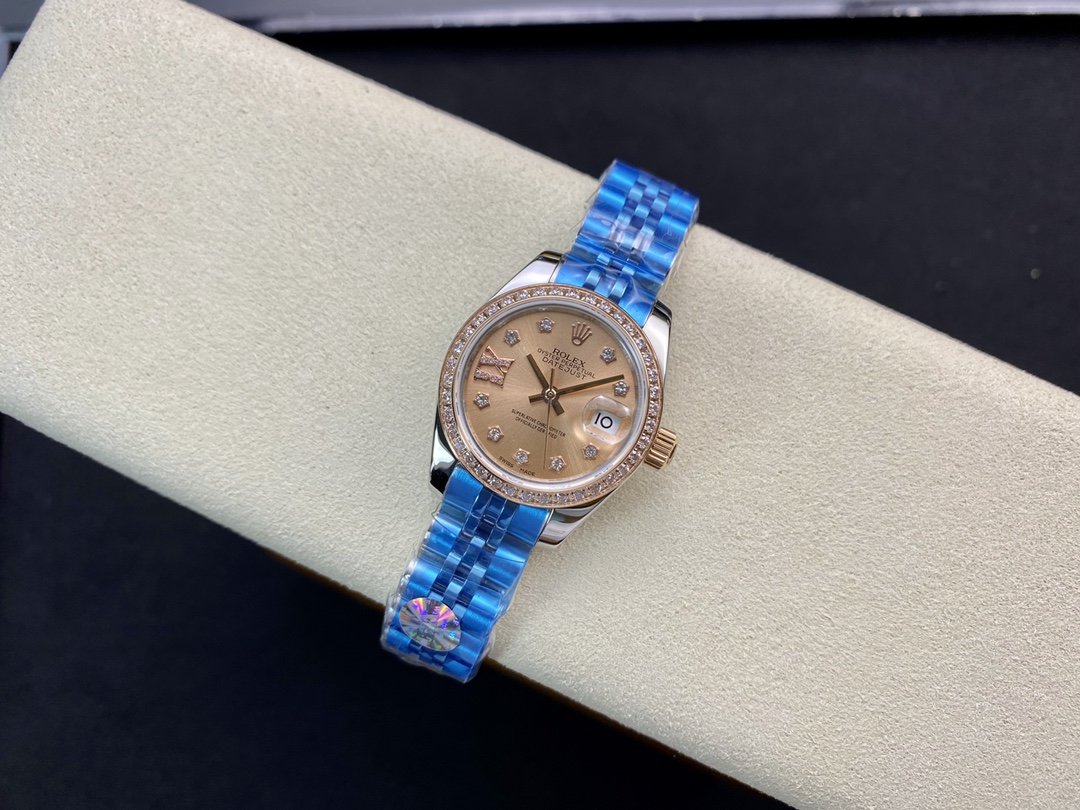 WF廠勞力士女裝日誌型28㎜日誌型279174-0009 複刻手錶