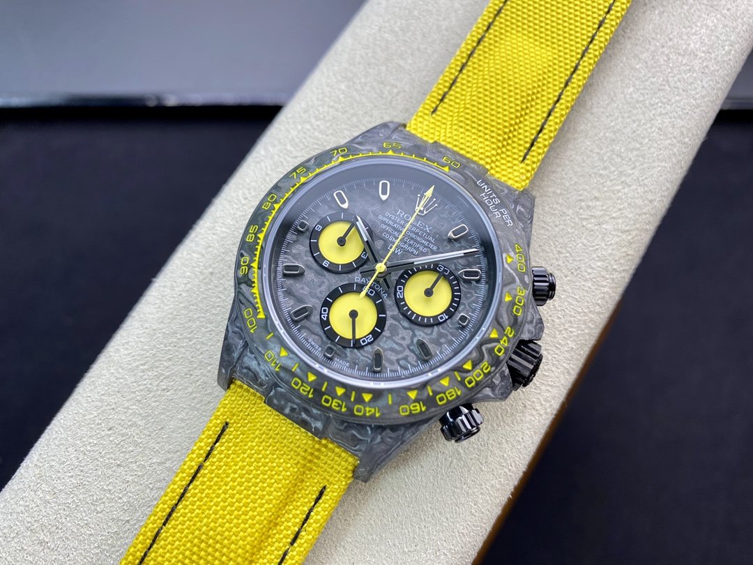 JH廠勞力士宇宙計時迪通拿系列之碳纖維定制版7750機芯複刻手錶