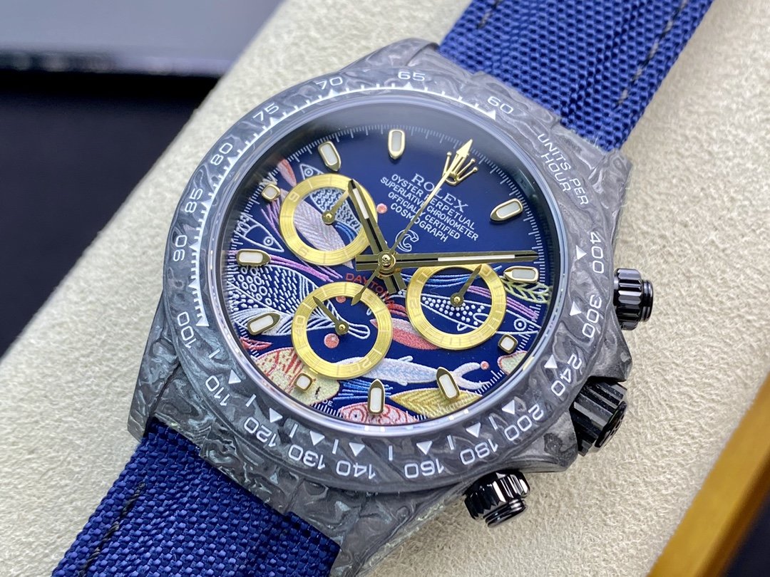 JH廠 勞力士碳纖維迪通拿系列計時腕表 N廠手錶 仿表 高仿表 複刻手錶 一比一複刻錶