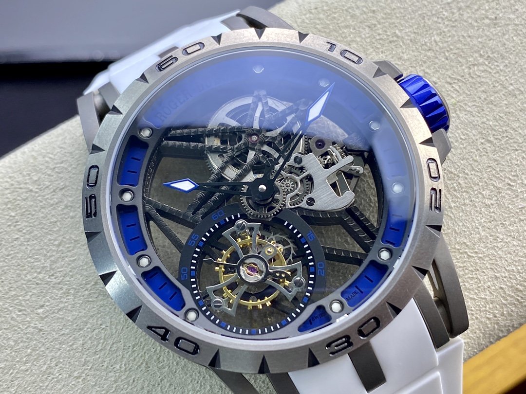 BBR廠高仿羅傑杜彼王者歸來唯一鈦金屬表殼.型號：RDDBEX0479陀飛輪複刻手錶