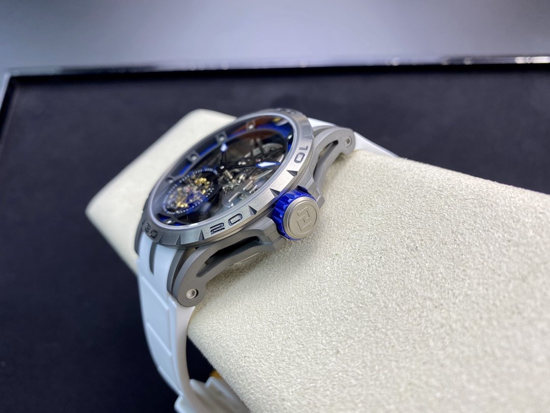 BBR廠高仿羅傑杜彼王者歸來唯一鈦金屬表殼.型號：RDDBEX0479陀飛輪複刻手錶