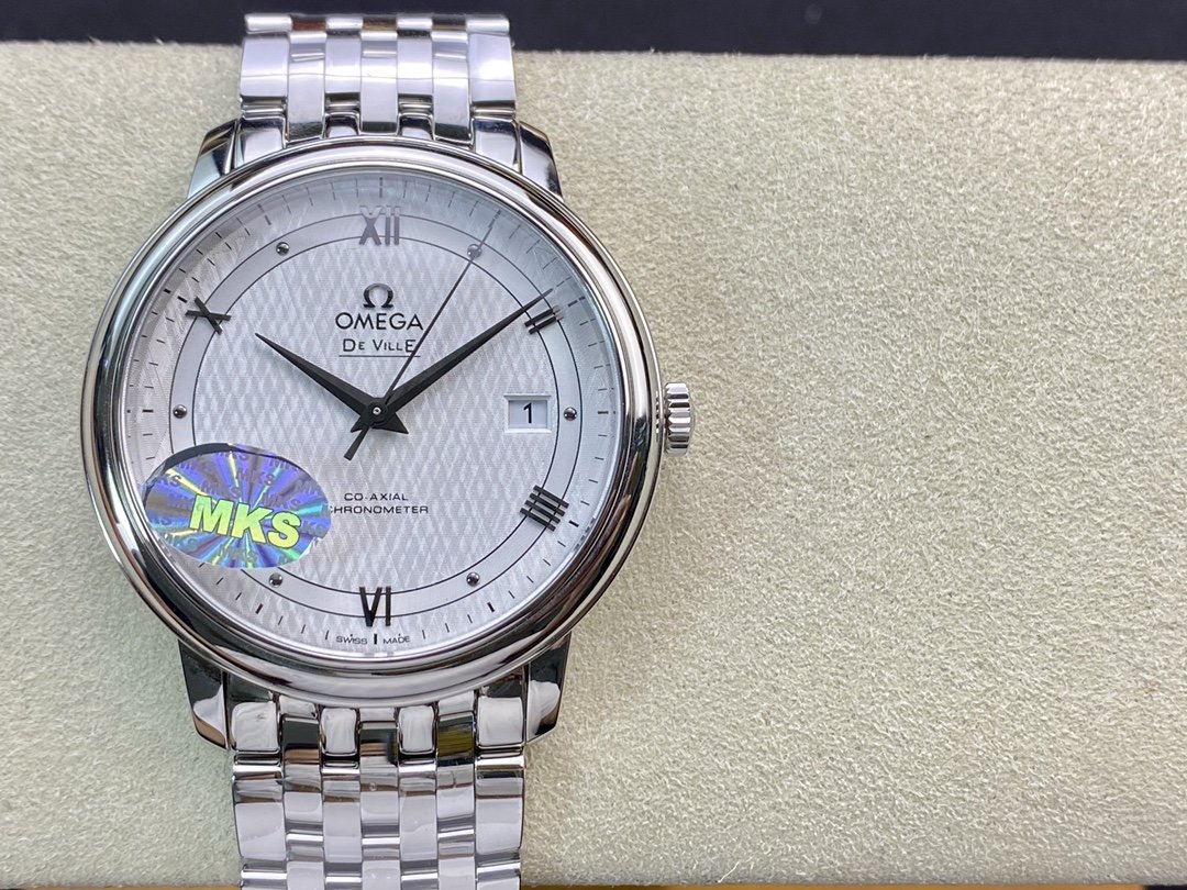 MKS廠 高仿歐米茄蝶飛系列腕表9015機芯39.5MM複刻錶