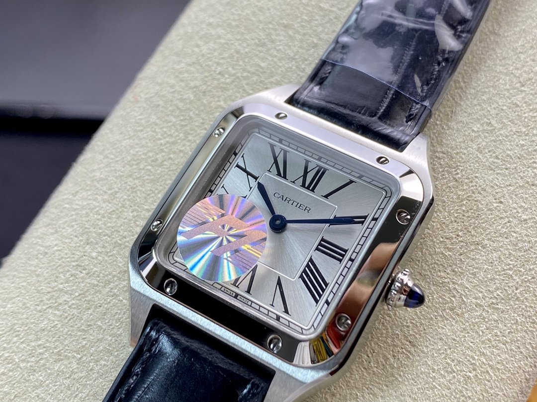 F1廠卡地亞山度士系列杜蒙27MM/43MM瑞士石英機芯複刻手錶