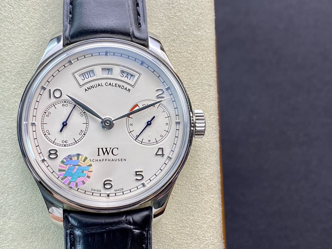 ZF廠高仿萬國IWC葡萄系牙系列 萬年曆 腕表複刻手錶