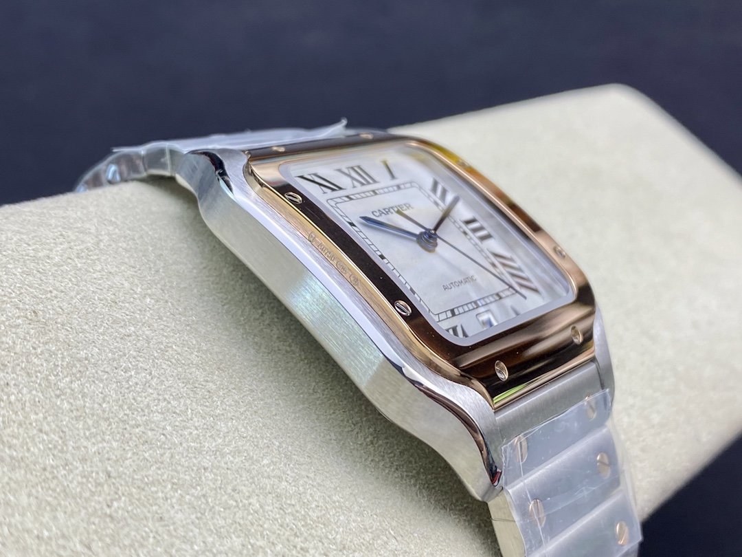 BV Factory高仿卡地亞Cartier山度士系列40MM9015機芯高拆錶帶複刻手錶