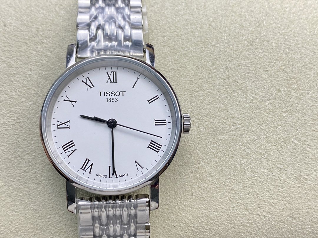 原單 Original Tissot,高仿天梭款魅時T109系列38MM28M情侶表複刻手錶