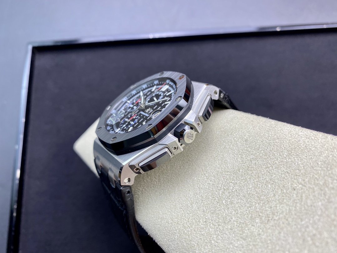 JF廠愛彼AP26400SO 陶瓷按鈕 搭載復刻原版CaL. 3126全自動計時機芯複刻手錶