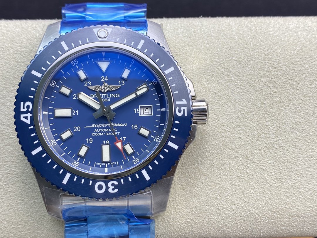 GF廠V2版百年靈超級海洋二代系列2824機芯44MM高仿手錶