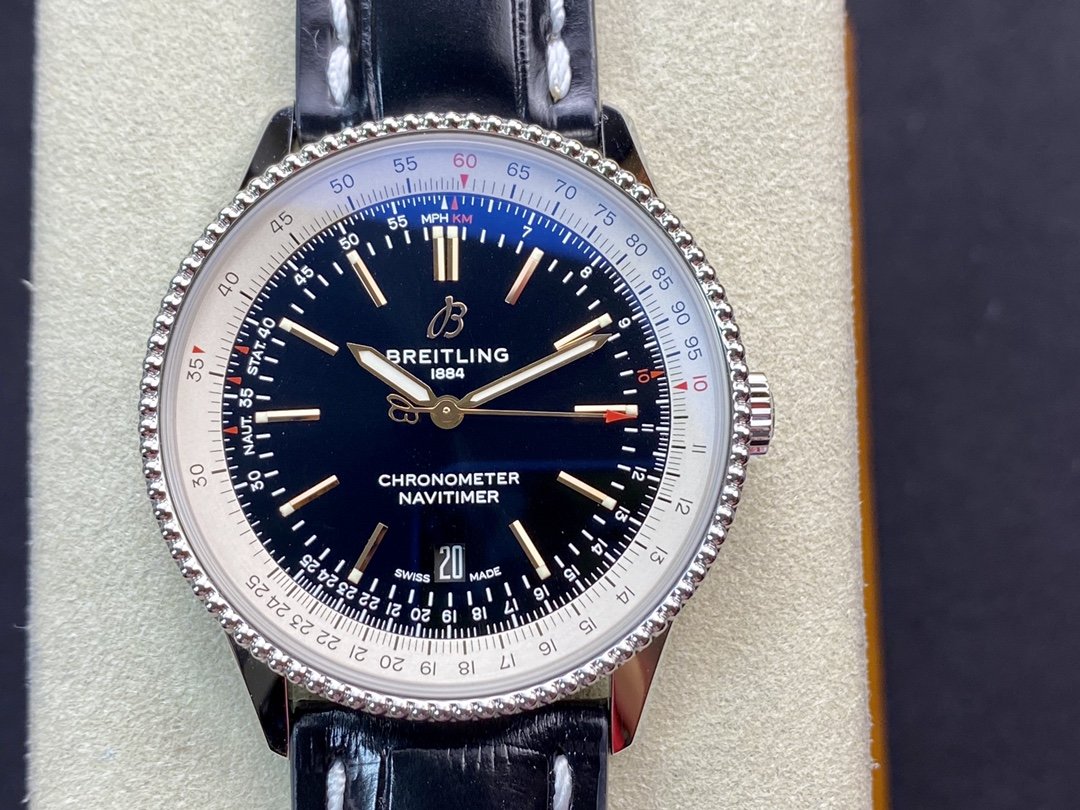 V7廠百年靈 航空計時1系列 瑞士頂級精磨SW200機芯41mm高仿手錶
