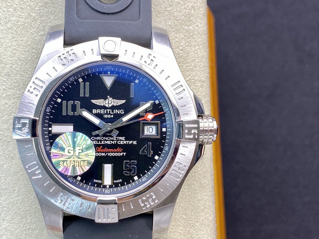 GF廠高仿百年靈海狼V2重生版2824機械機芯45MM複刻手錶手表