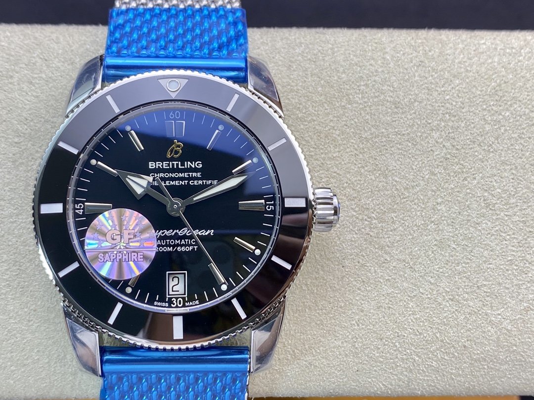 GF廠高仿百年靈超級海洋文化二代9015改裝B20自動機械機芯42MM複刻手錶腕表