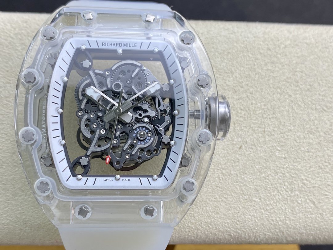 RM廠高仿理查德米勒RM35-02玻璃透明系列機械複刻手錶