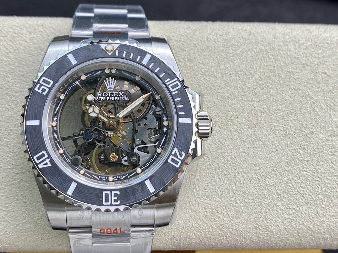 EW Factory廠魔改勞力士Rolex全鏤空水鬼潛航者系列3130機芯40MM複刻手錶