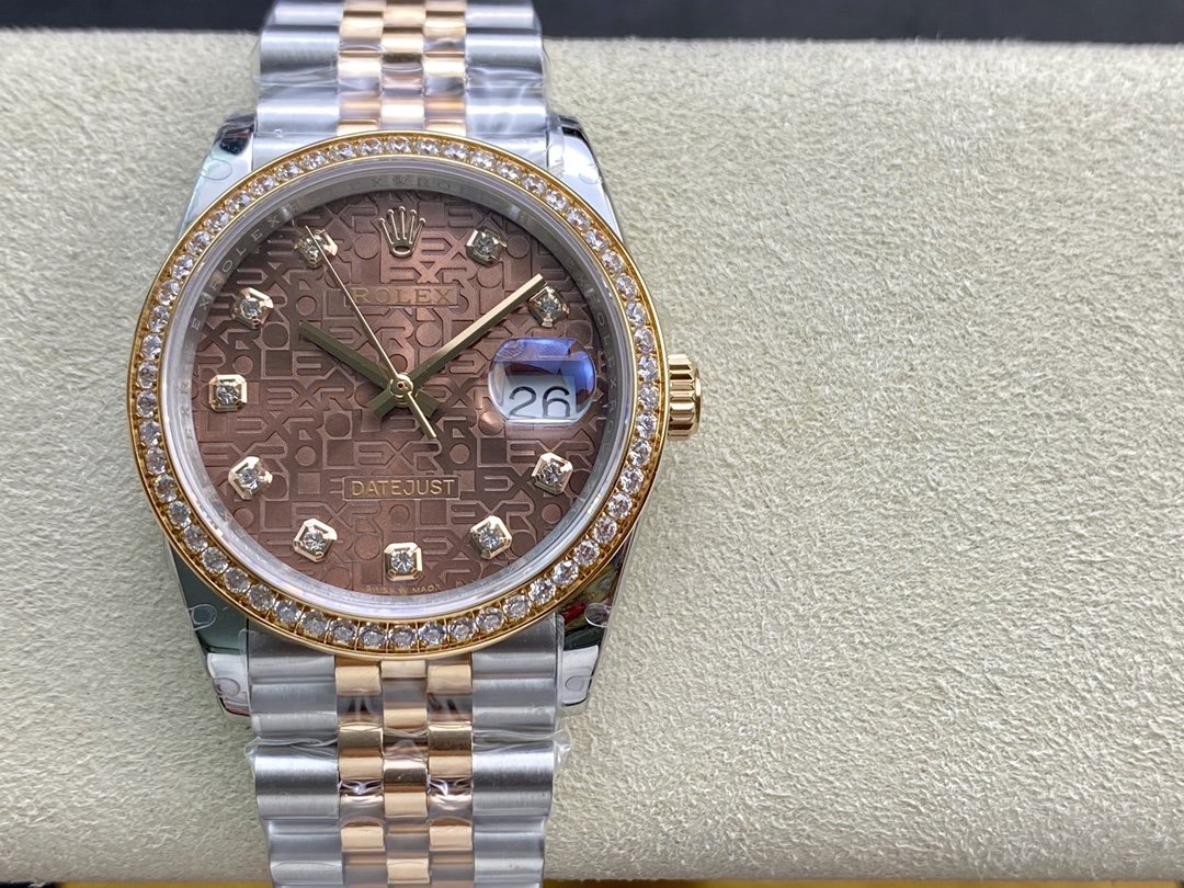 BP廠高仿勞力士ROLEX 電腦紋錶盤日誌系列2836機械機芯36mm複刻手錶