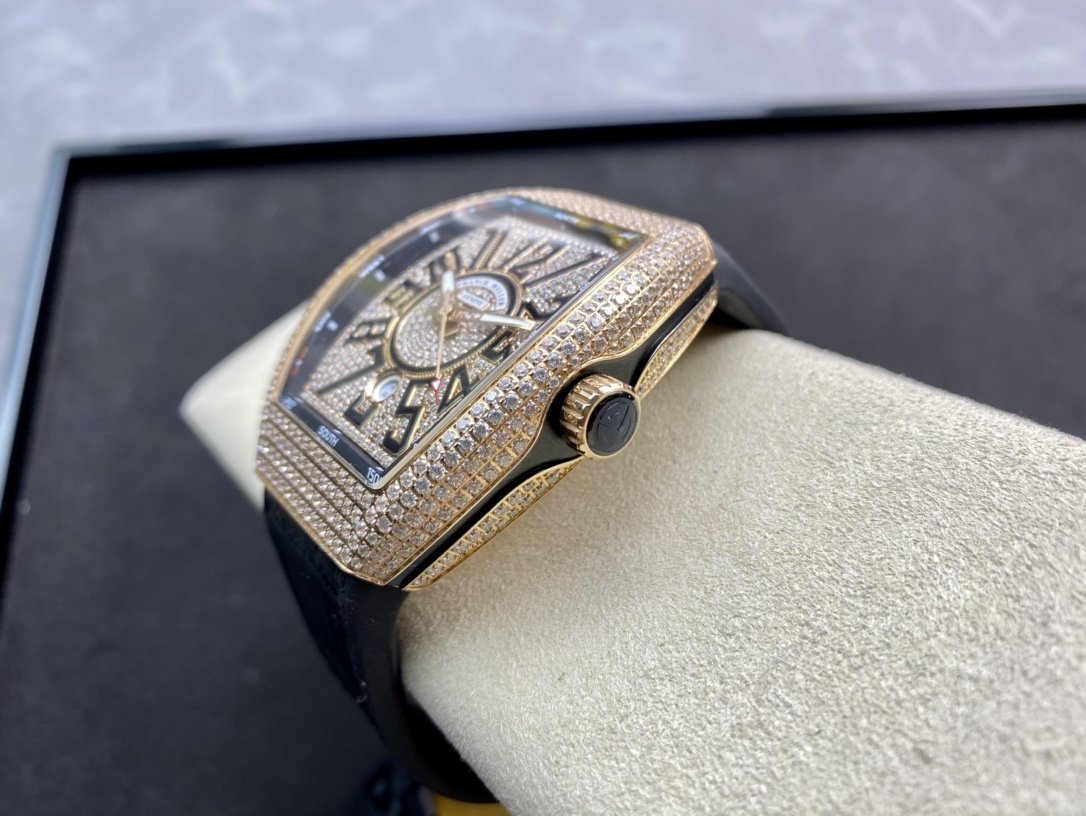 ABF 升級版V45最高品質 Franck Muller高仿法蘭克穆勒 44x54 mm複刻手錶