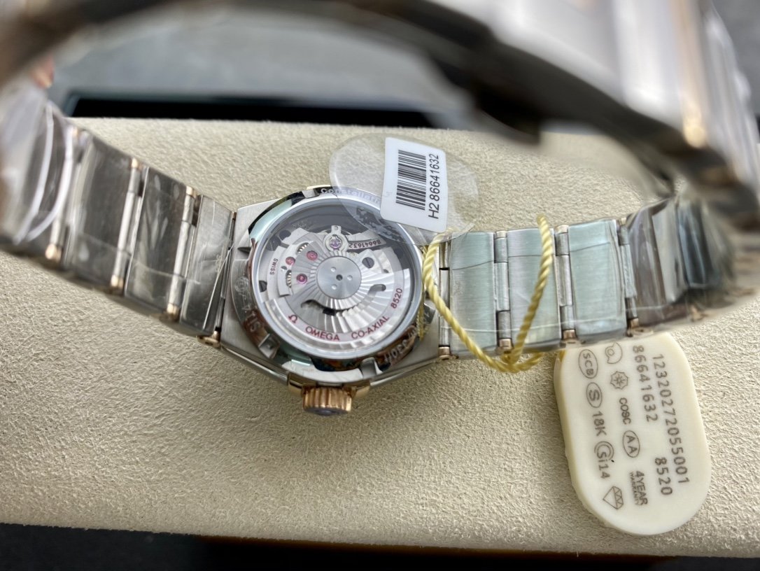 SSS廠 3S出品高仿歐米茄 OMEGA女表星座系列腕表搭載8520機芯27MM複刻手錶