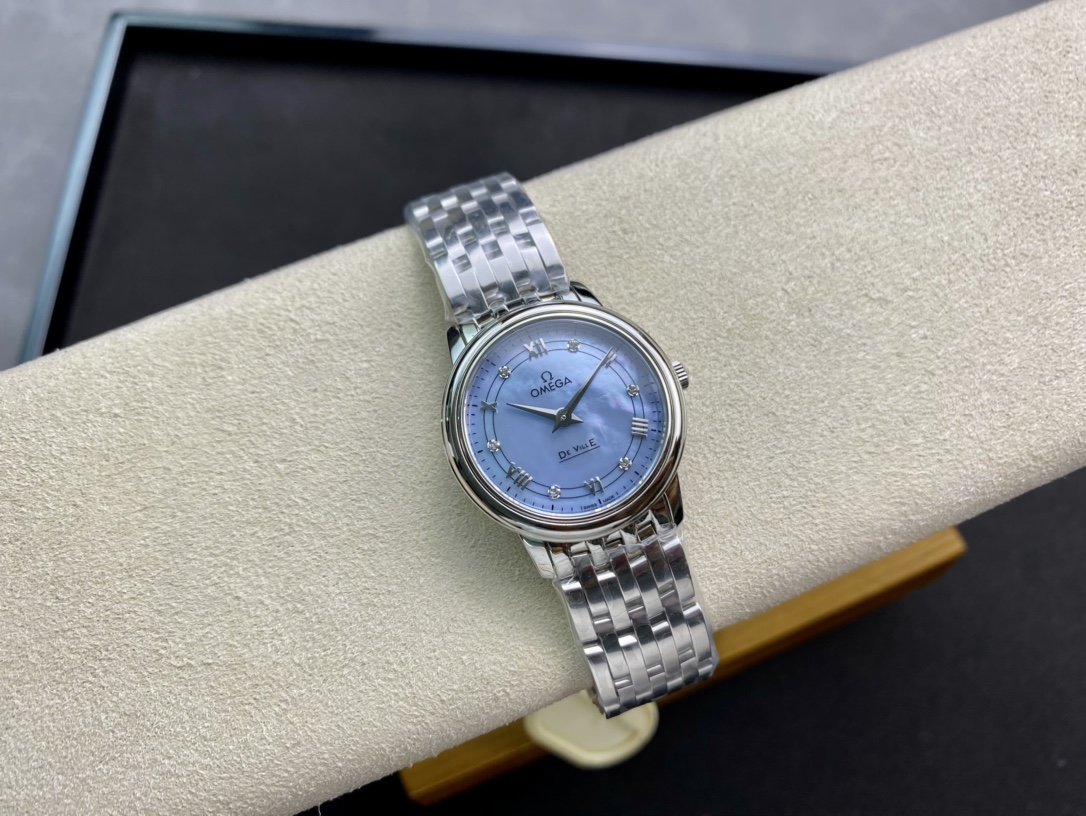 ZF 廠高仿歐米茄女表蝶飛石英系列腕表 1376石英機芯27MM複刻手錶手表