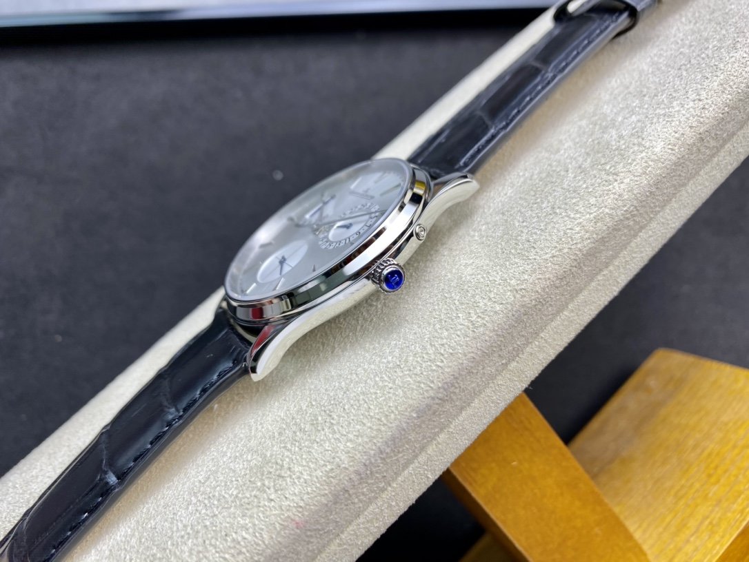 GF廠高仿積家小醜Master Ultra Thin Réserve de Marche超薄大師系列動力儲存顯示938/1一體機芯39MM複刻手錶