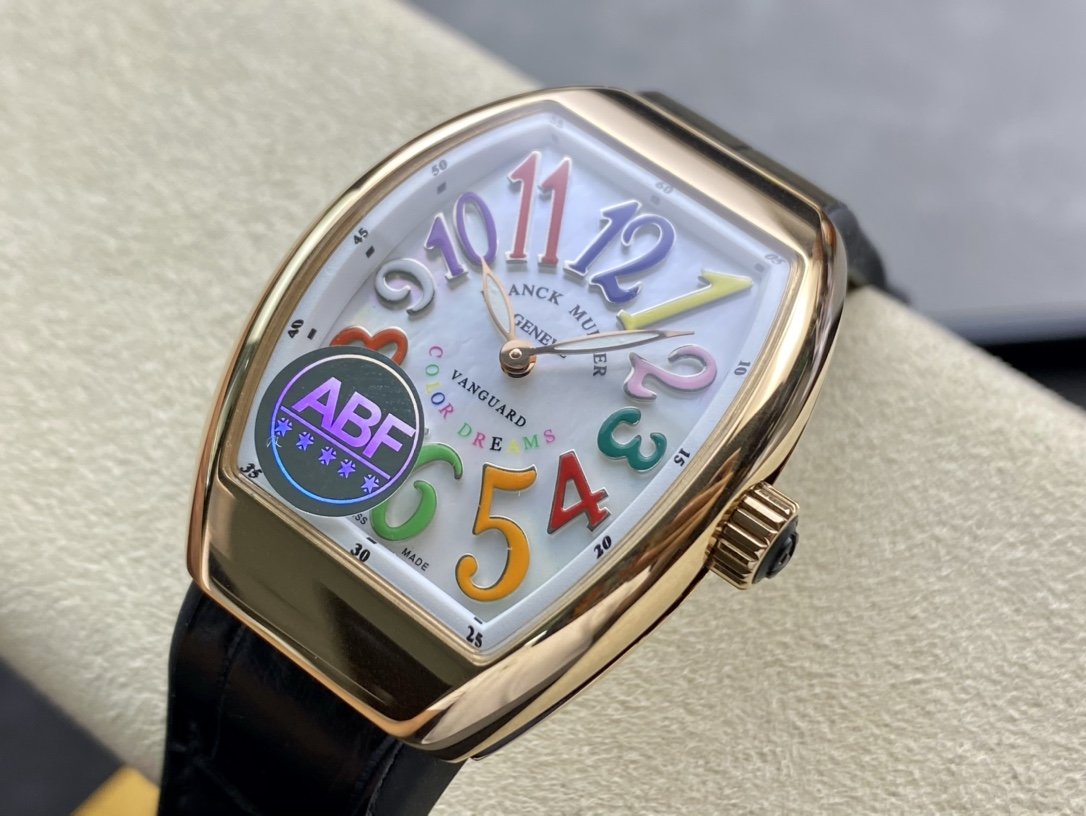 ABF廠高仿法蘭克/法穆蘭FM女廠深海珍珠貝酒桶形V32 系列複刻手錶手表