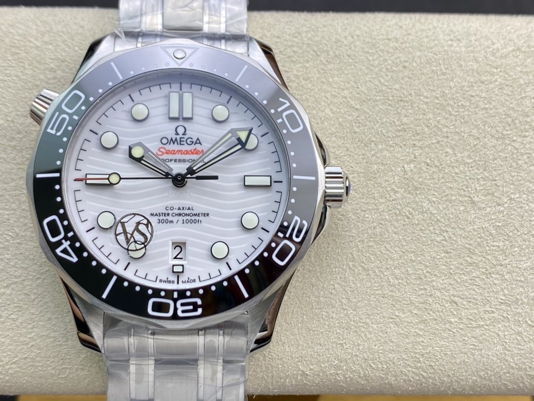 VS廠複刻歐米茄 海馬300米波浪紋8800機芯42MM複刻手錶