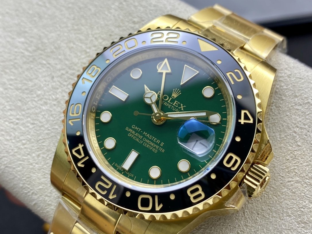 EW廠高仿勞力士 格林尼治系列GMT裝2836機芯40MM複刻手錶