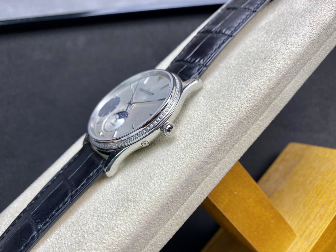 AZ廠複刻積家 鑽圈款 月相大師系列Q1368420月相腕表CAL.925型機芯39MM高仿手錶
