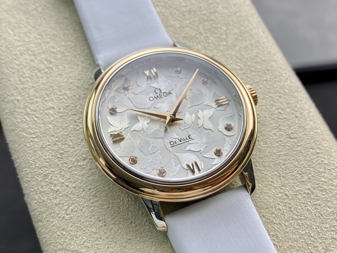 3S廠SSS廠高仿歐米茄 女碟飛系列典雅系列原廠4061機芯33MM複刻手錶
