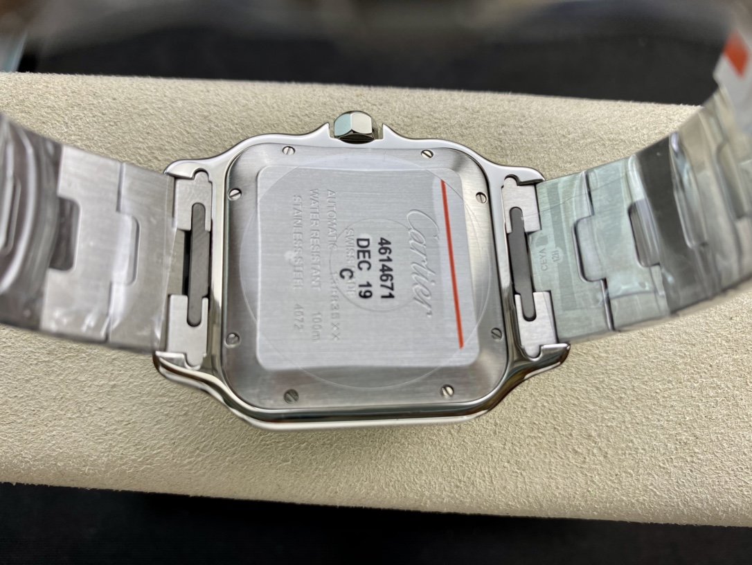 BV Factory廠高仿卡地亞Cartier山度士9015機芯40MM複刻手錶