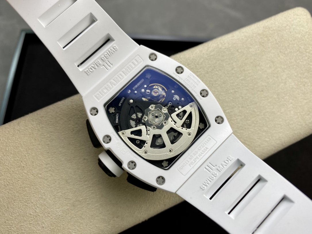 KV臺灣廠 強勢來襲高仿理查德米爾RM-011白色陶瓷限量款複刻手錶手表