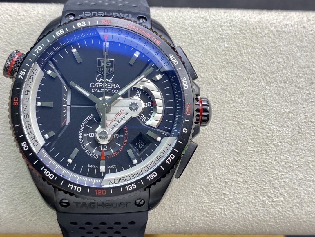 V6廠最高品質W0591N2800高仿泰格豪雅超級卡萊拉CAV5185.FT6020款式7750機芯43MM複刻手錶