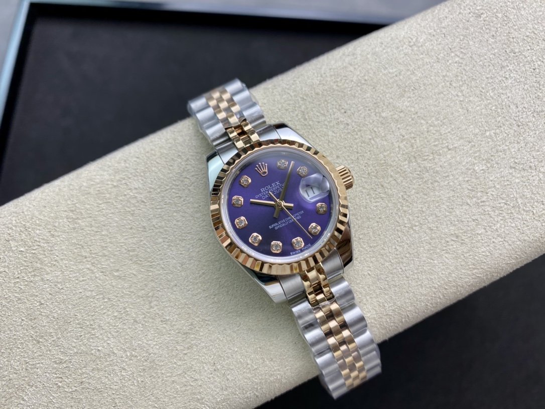 WF出品2020新款高仿勞力士 女裝日誌型28㎜日誌型279174-0009複刻手錶