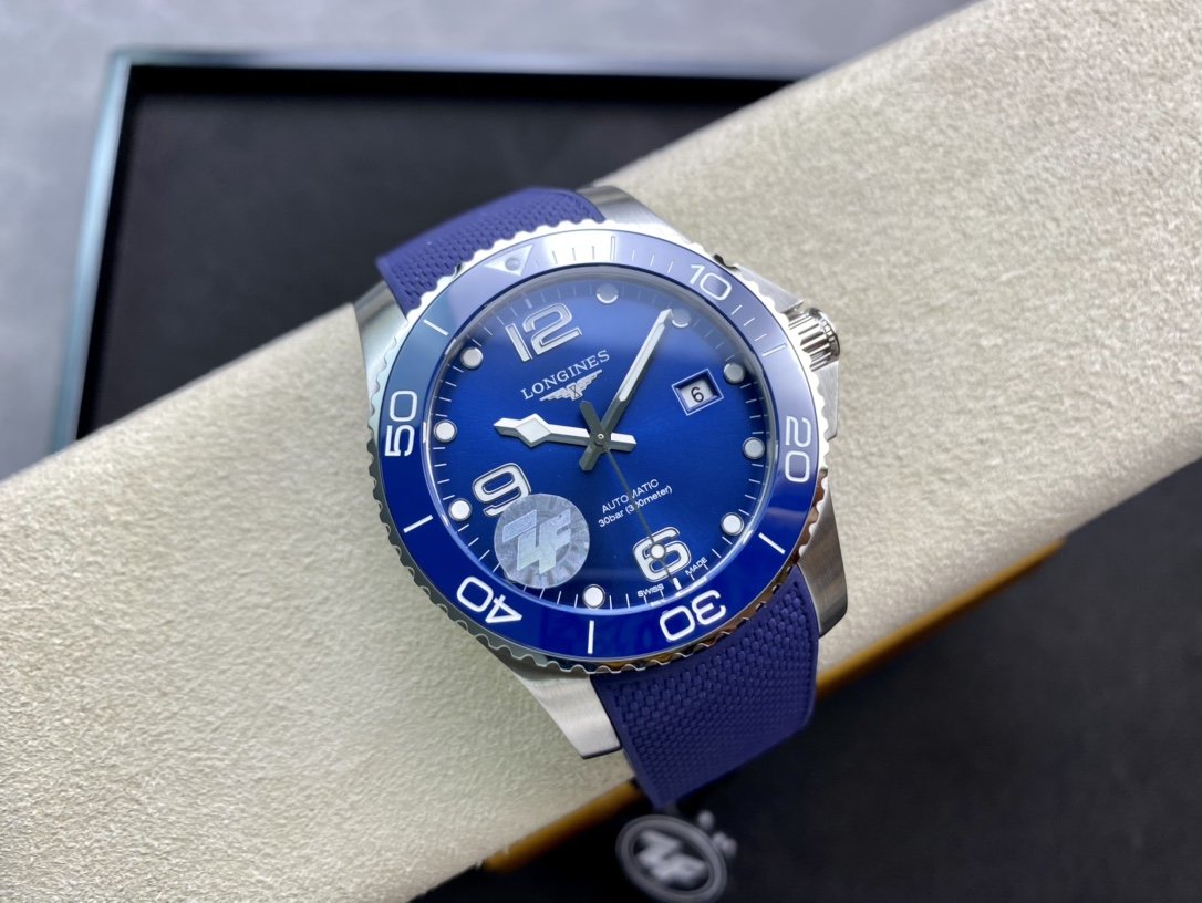 ZF廠高仿浪琴康卡斯水中霸主性價比之王2824機芯41MM複刻手錶