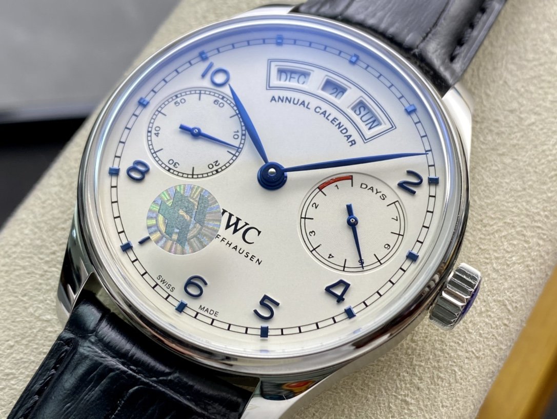 ZF廠高仿萬國葡萄牙系列萬年曆IWC52850機芯44MM複刻精仿手錶
