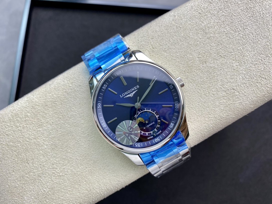 AG廠精仿浪琴月相名匠系列L2.909.4.78.3定制版L899機芯複刻高仿手錶