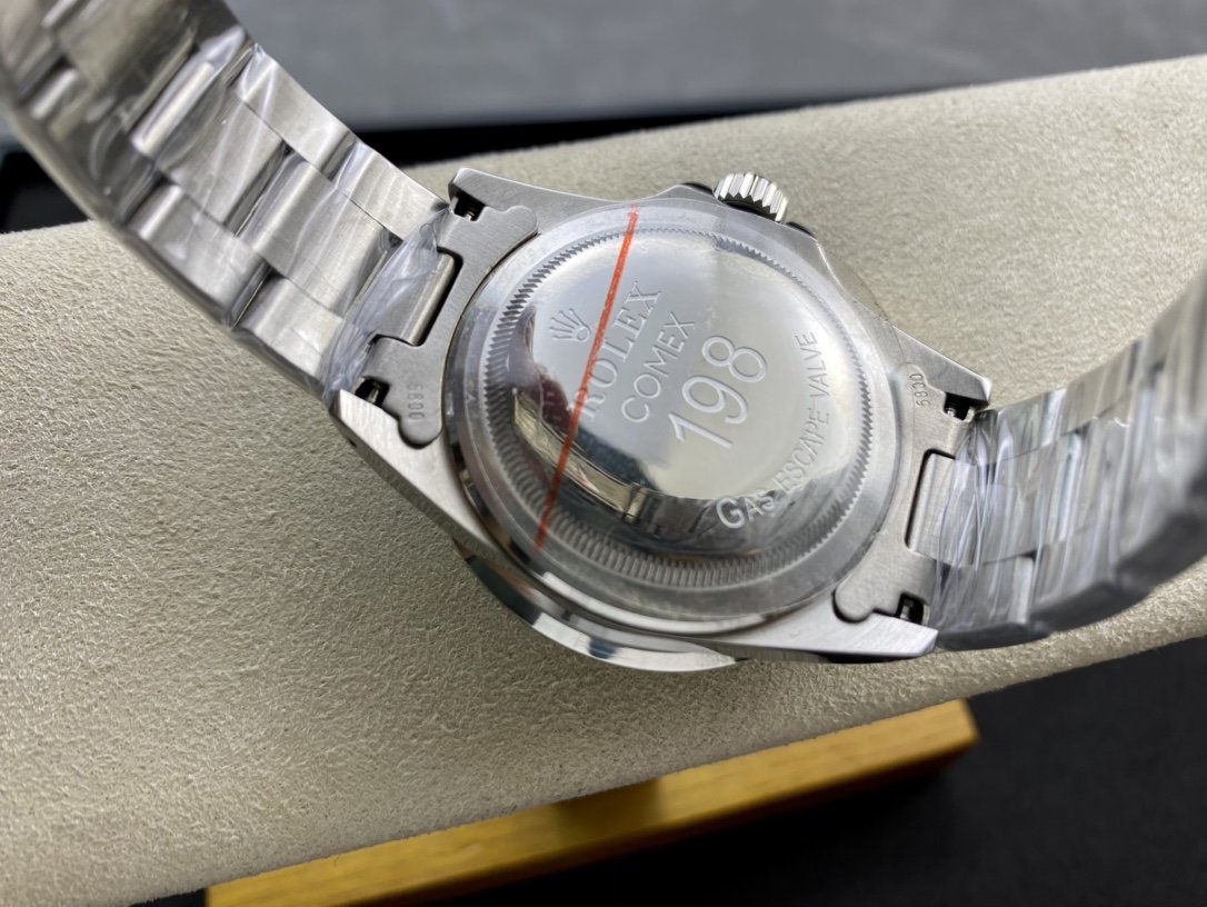 稀缺款BP高仿勞力士無曆復古泡泡鏡黑水鬼COMEX限定款2836機芯40MM複刻手錶
