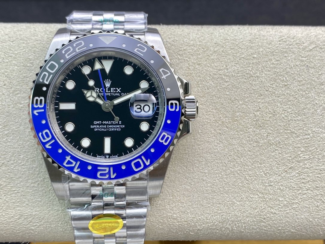 N廠高仿勞力士格林尼治GMT黑藍陶瓷圈3285機芯40MM複刻手錶