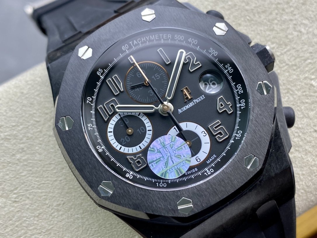 JF廠高仿愛彼皇家橡樹26205 的GINZA 7銀座7750機芯42MM複刻手錶
