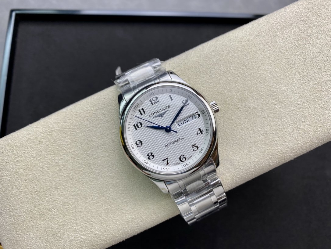 KY出品高仿浪琴名匠雙日曆系列2836機芯38.5MM複刻手錶