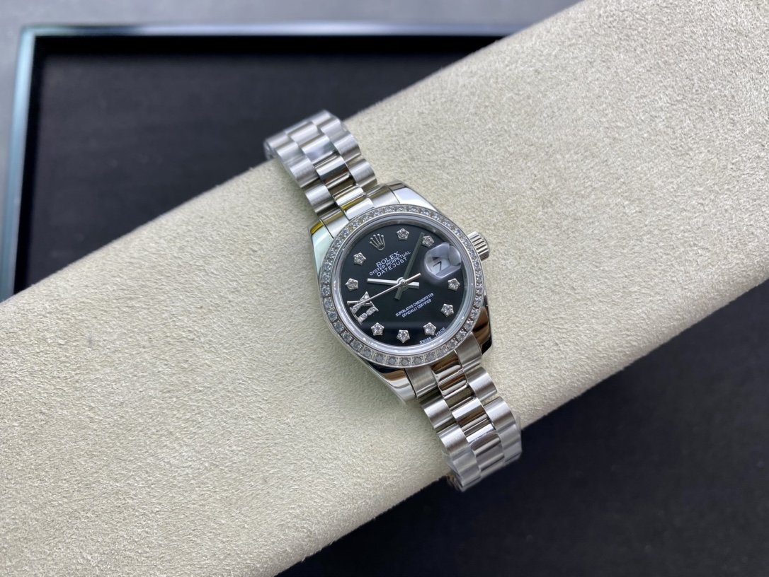 WF出品高仿勞力士女裝日誌型28㎜日誌型279174-0009複刻手錶