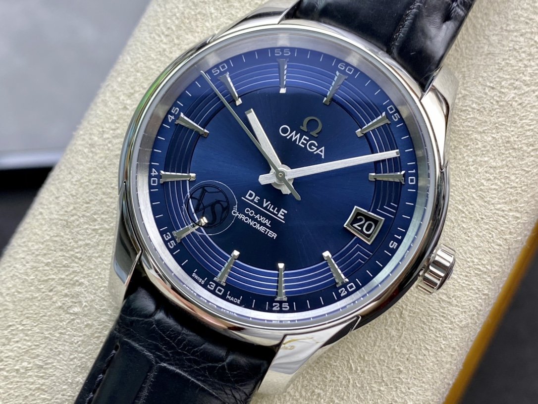 VS廠手錶高仿歐米茄 蝶飛“明亮之藍”8500機芯複刻手錶