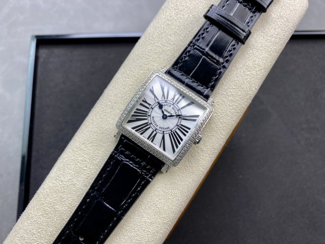 GF複刻工藝新極致Franck Muller法穆蘭MASTER SQUARE系列6002 M QZ女士石英腕表高仿手錶