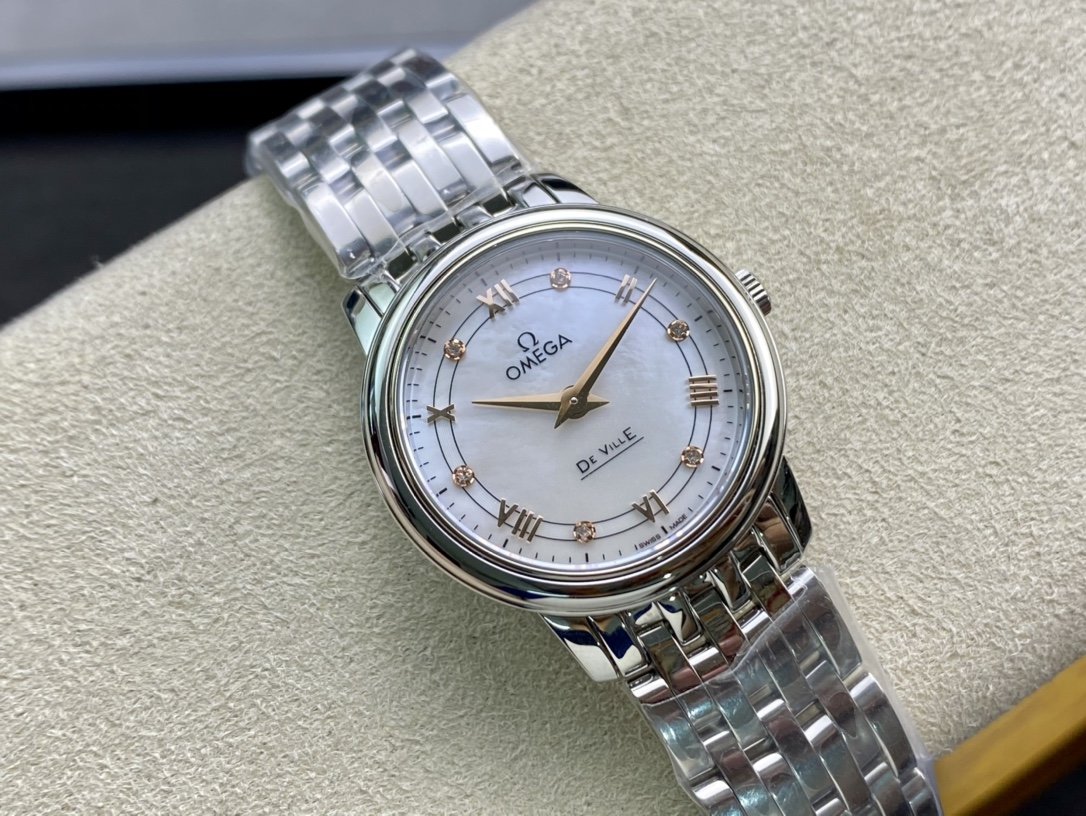 ZF 真“芯”出品歐米茄女蝶飛石英系列腕表複刻手錶