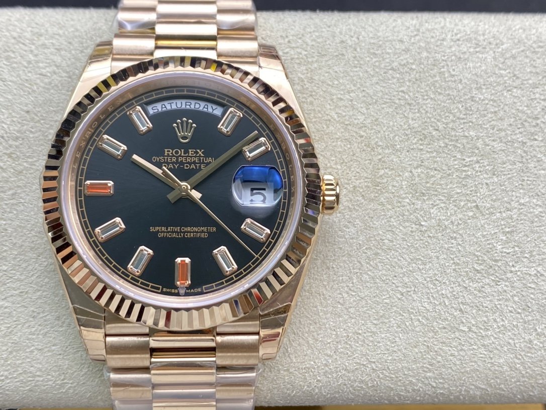 EW Factory力作V2升級版高仿勞力士Rolex星期日志型40mm複刻手錶