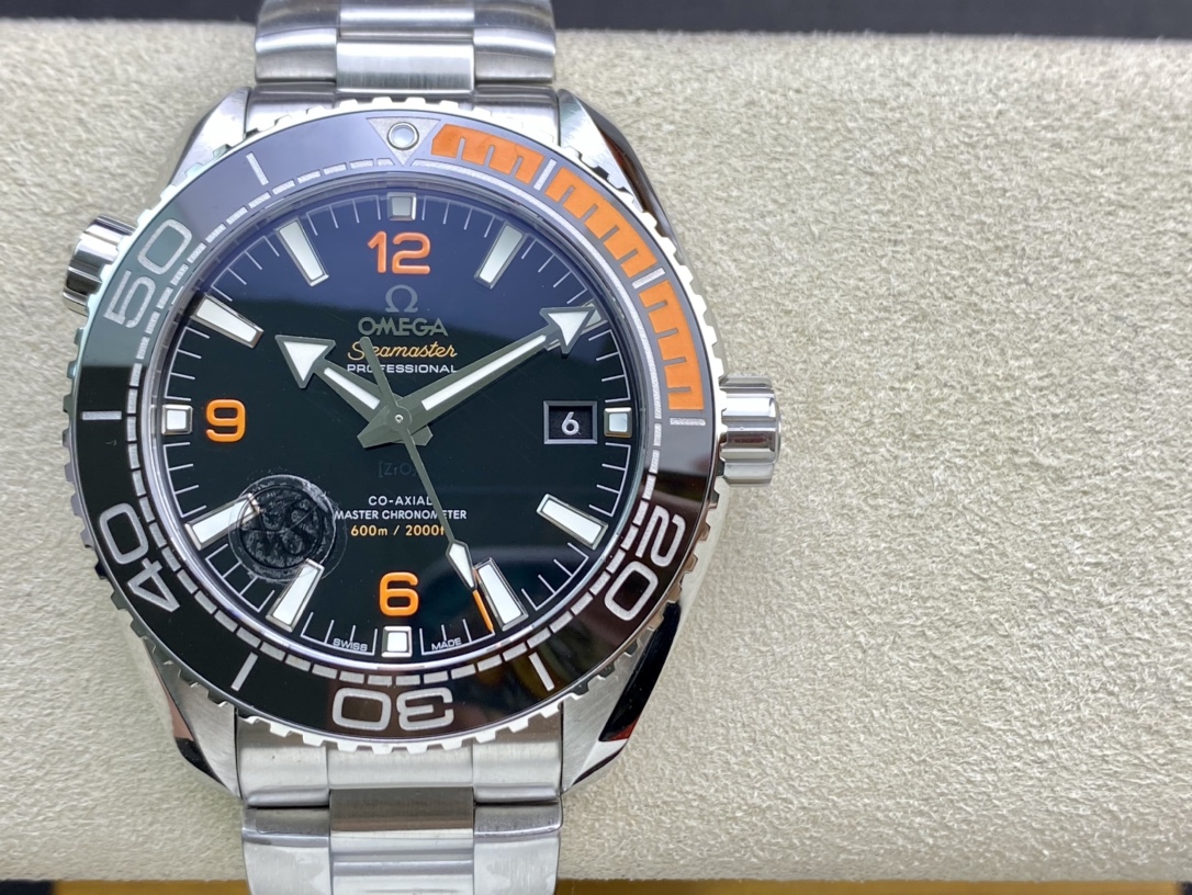 VS廠手錶精仿歐米茄海洋宇宙600米四分之一橙複刻手錶