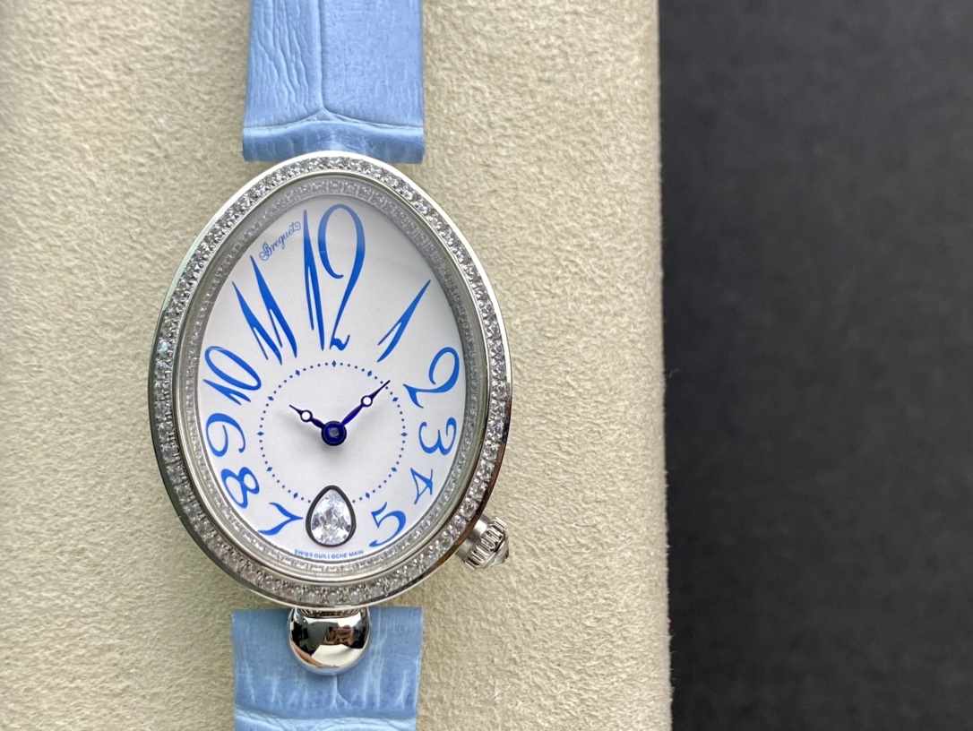 AW新品高仿寶璣那不勒斯皇后機械版本Breguet新作複刻手錶