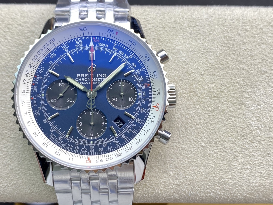 AI廠手錶高仿百年靈航空計時B01計時腕表複刻手錶