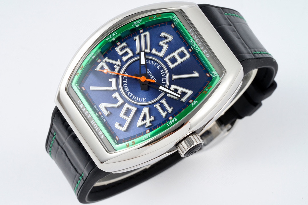 ABF Factory高仿法蘭克穆勒獨家定制版Vanguard腕表V45 CRAZY HOUR瘋狂時間系列複刻手錶