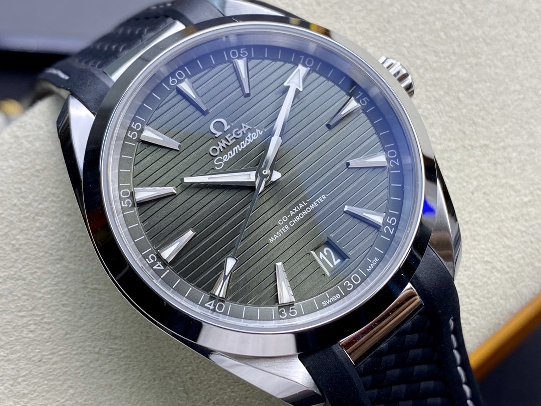VS廠手錶仿表歐米茄OMEGA綠海馬150米柚木盤高仿表,N廠手錶
