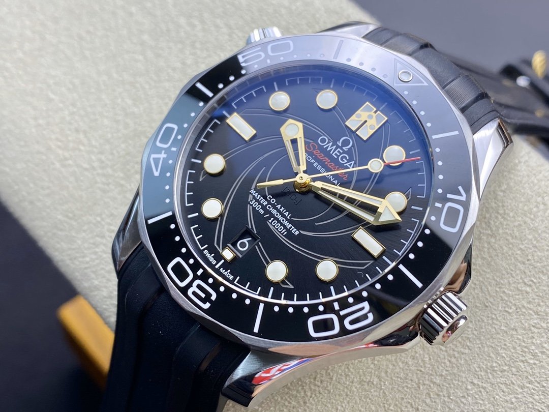 VS廠手錶仿表歐米茄海馬300米潛水表女王密使50周年款詹姆斯·邦德限量版,N廠手錶
