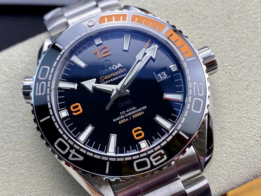 VS廠手錶仿表歐米茄OMEGA四分之一橙海洋宇宙600米高仿表,N廠手錶
